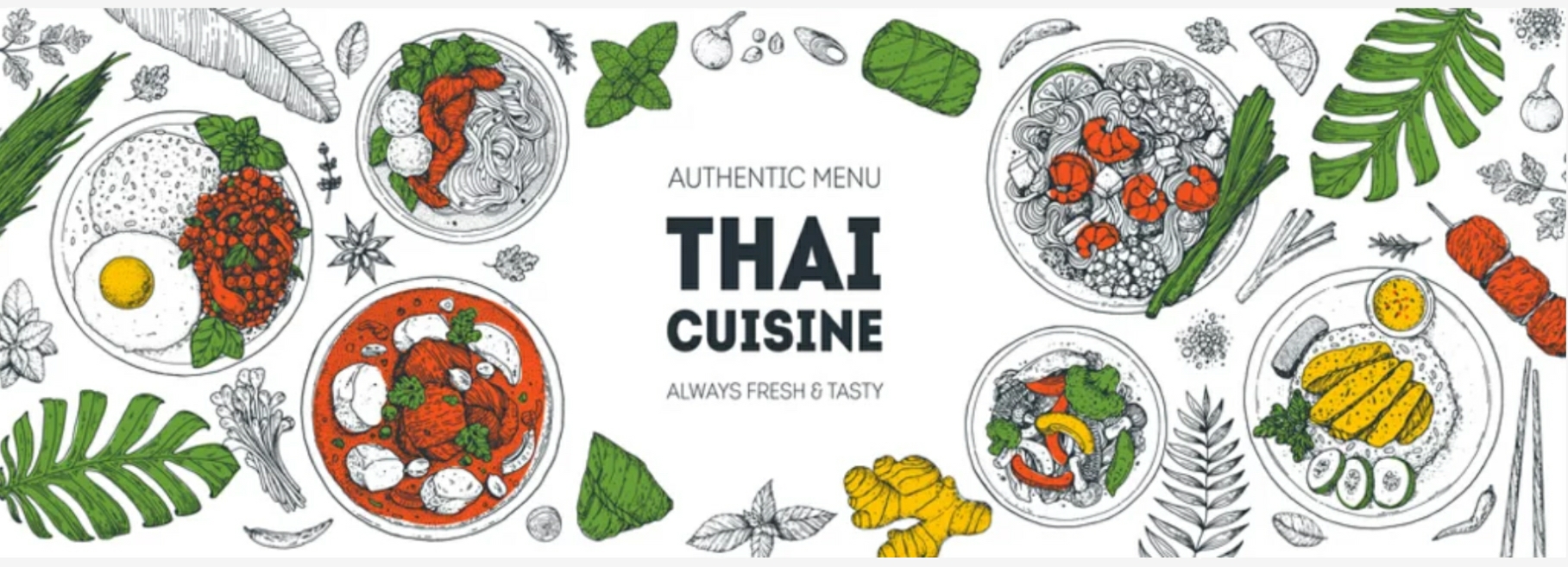 Thai Food Logo